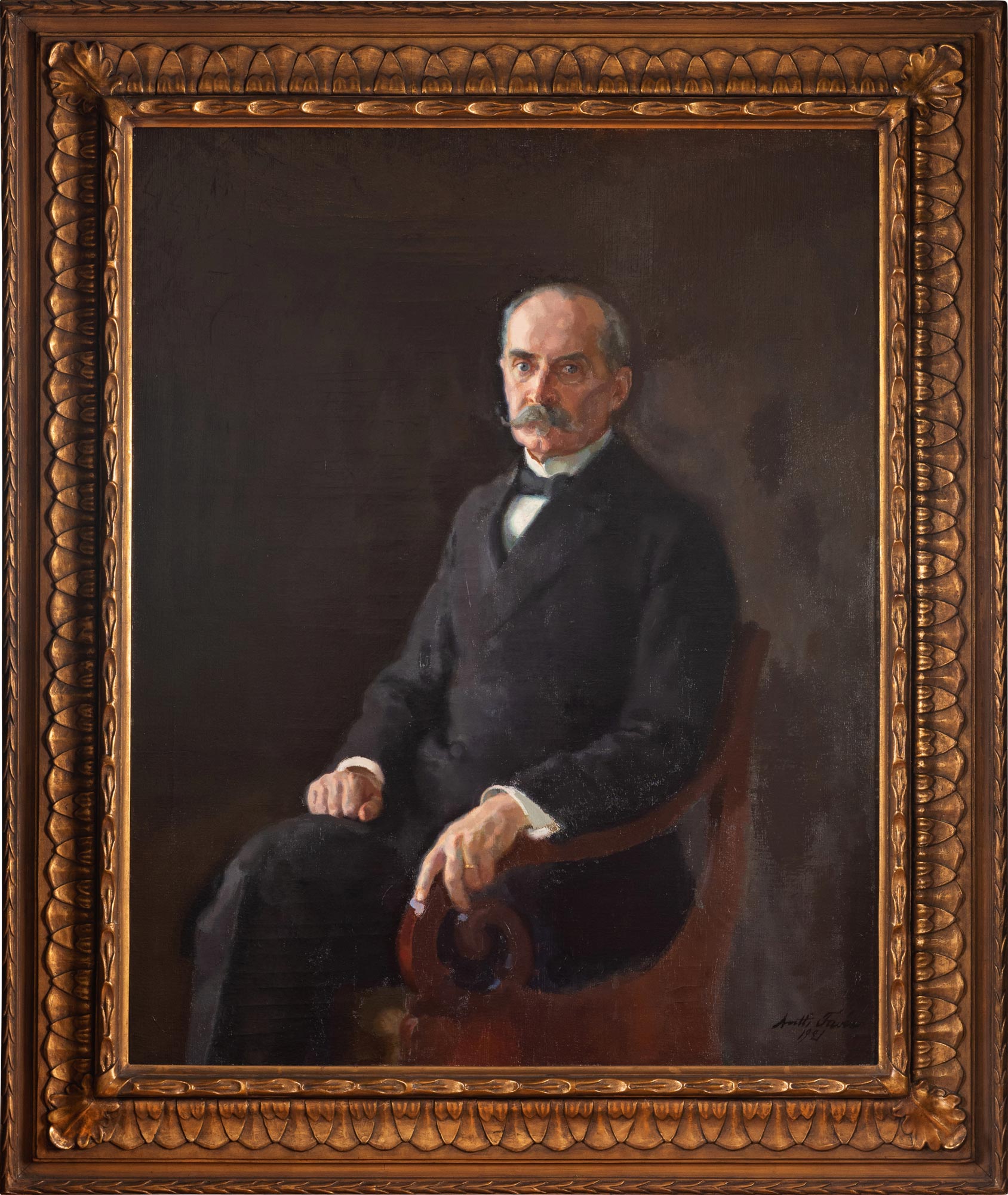 Presidentti K.J. Ståhlbergin muotokuva